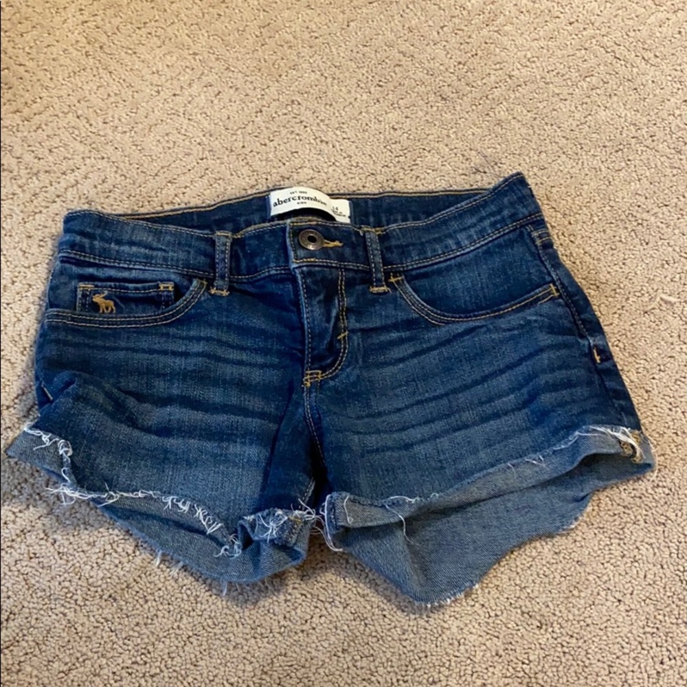 I’m selling denim shorts.